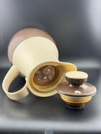 Vintage Thermos No. 570 Ingried - Beige & Brown