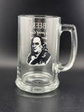 Benjamin Franklin Quote Beer Mug
