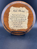 Handmade Irish Blessing Art