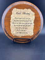 Handmade Irish Blessing Art