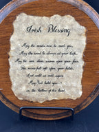 Handmade Irish Blessing Art