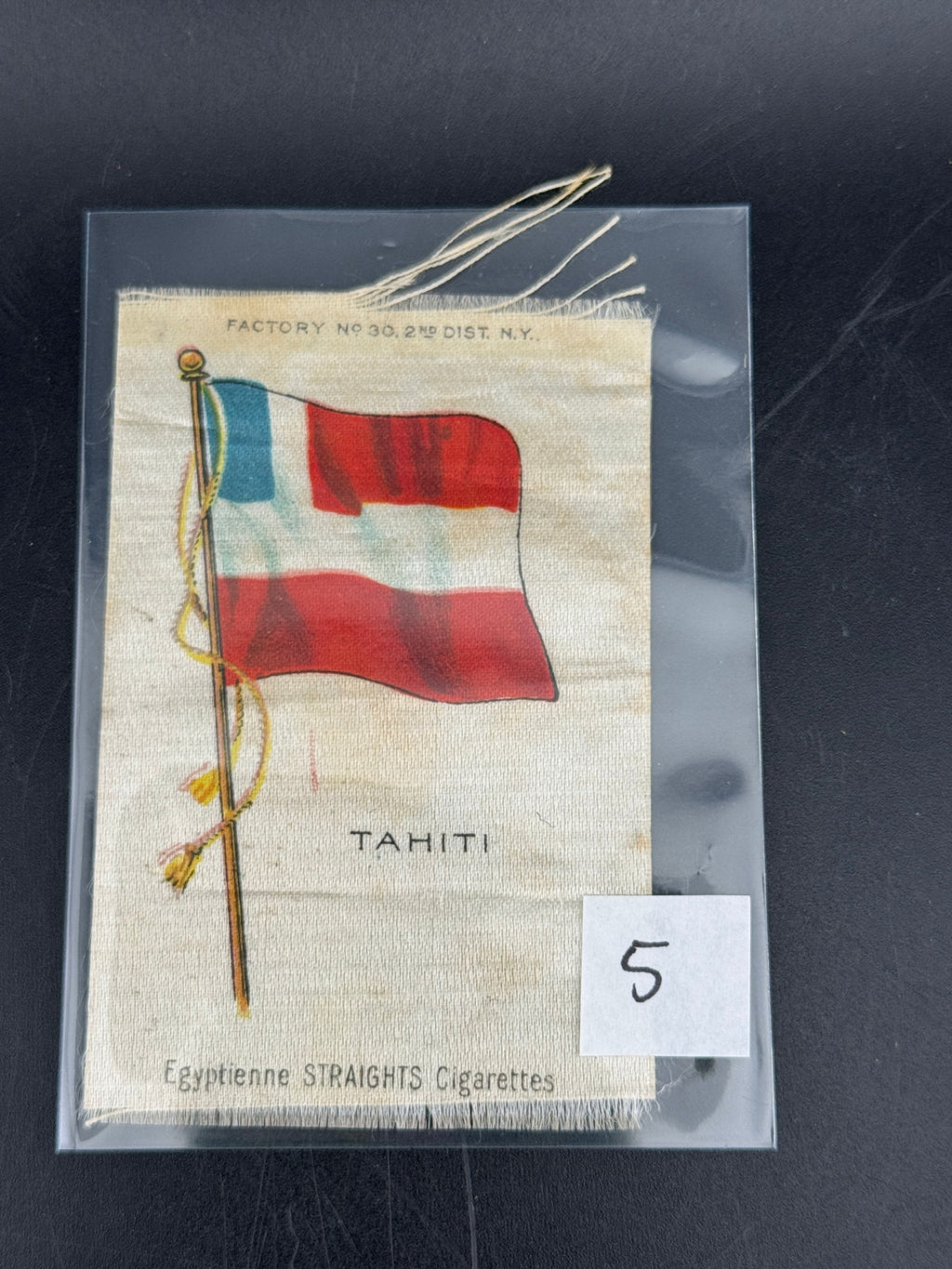 Assorted Flags Antique Cigarette Silks