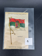 Assorted Flags Antique Cigarette Silks