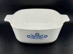 Cornflower Blue by Corning -  1.5 Quart Square Casserole No Lid