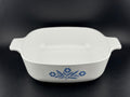 Cornflower Blue by Corning -  1 Quart Square Casserole No Lid