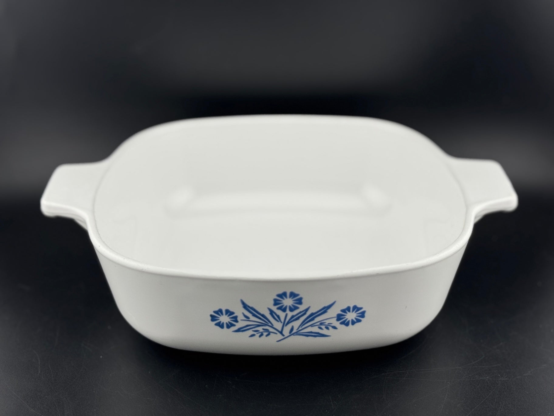 Cornflower Blue by Corning -  1 Quart Square Casserole No Lid