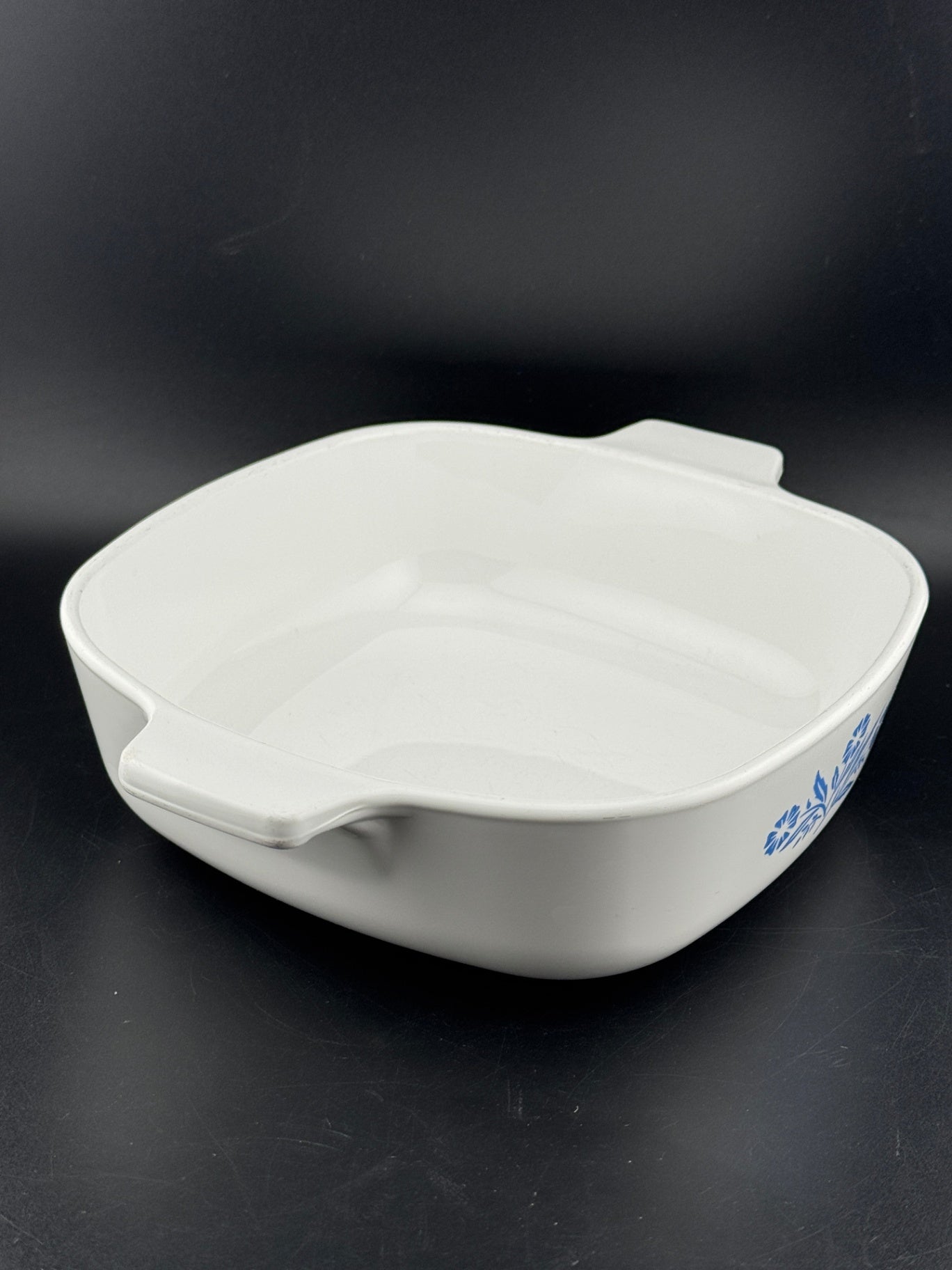 Cornflower Blue by Corning -  1 Quart Square Casserole No Lid