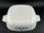 Cornflower Blue by Corning -  1 Quart Square Casserole No Lid