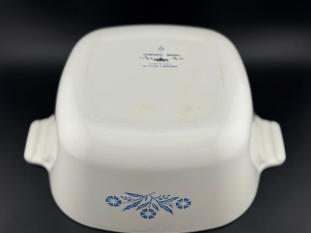 Cornflower Blue by Corning -  1.75 Quart Square Casserole No Lid