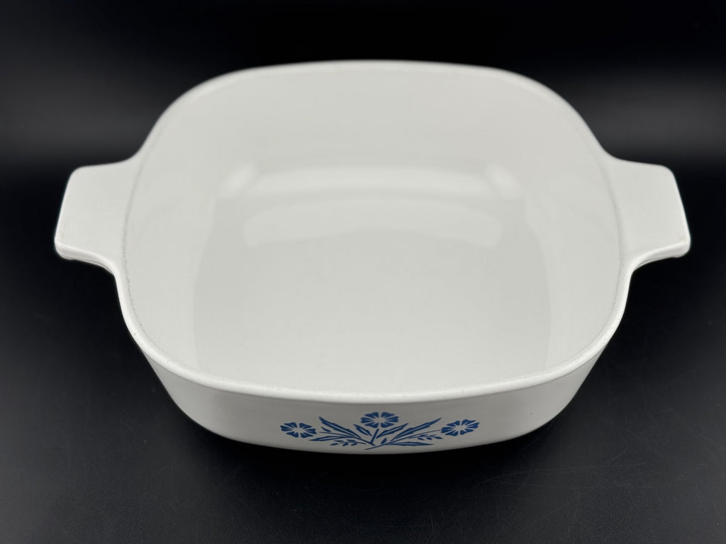 Cornflower Blue by Corning -  1 Quart Square Casserole No Lid