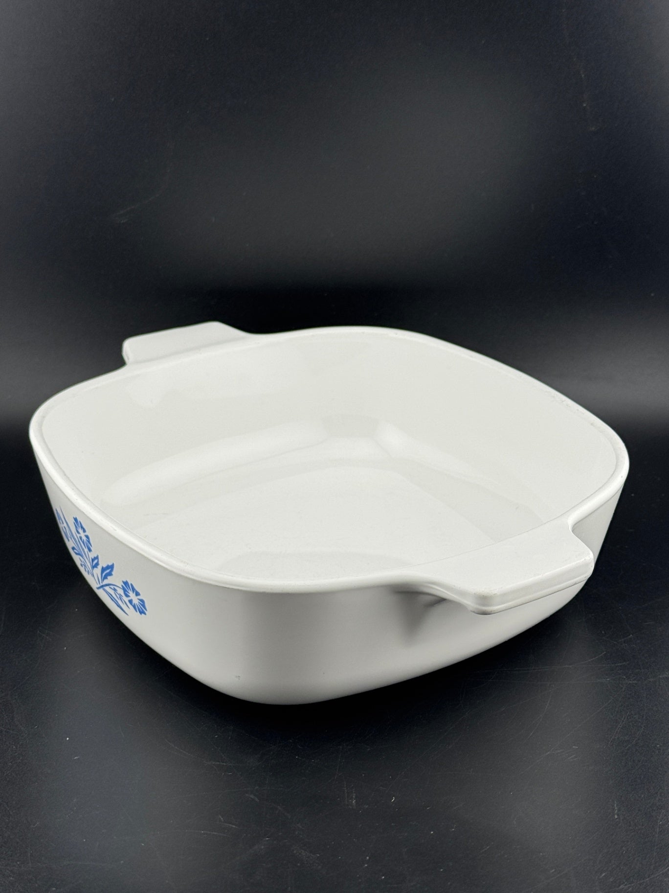 Cornflower Blue by Corning -  1 Quart Square Casserole No Lid