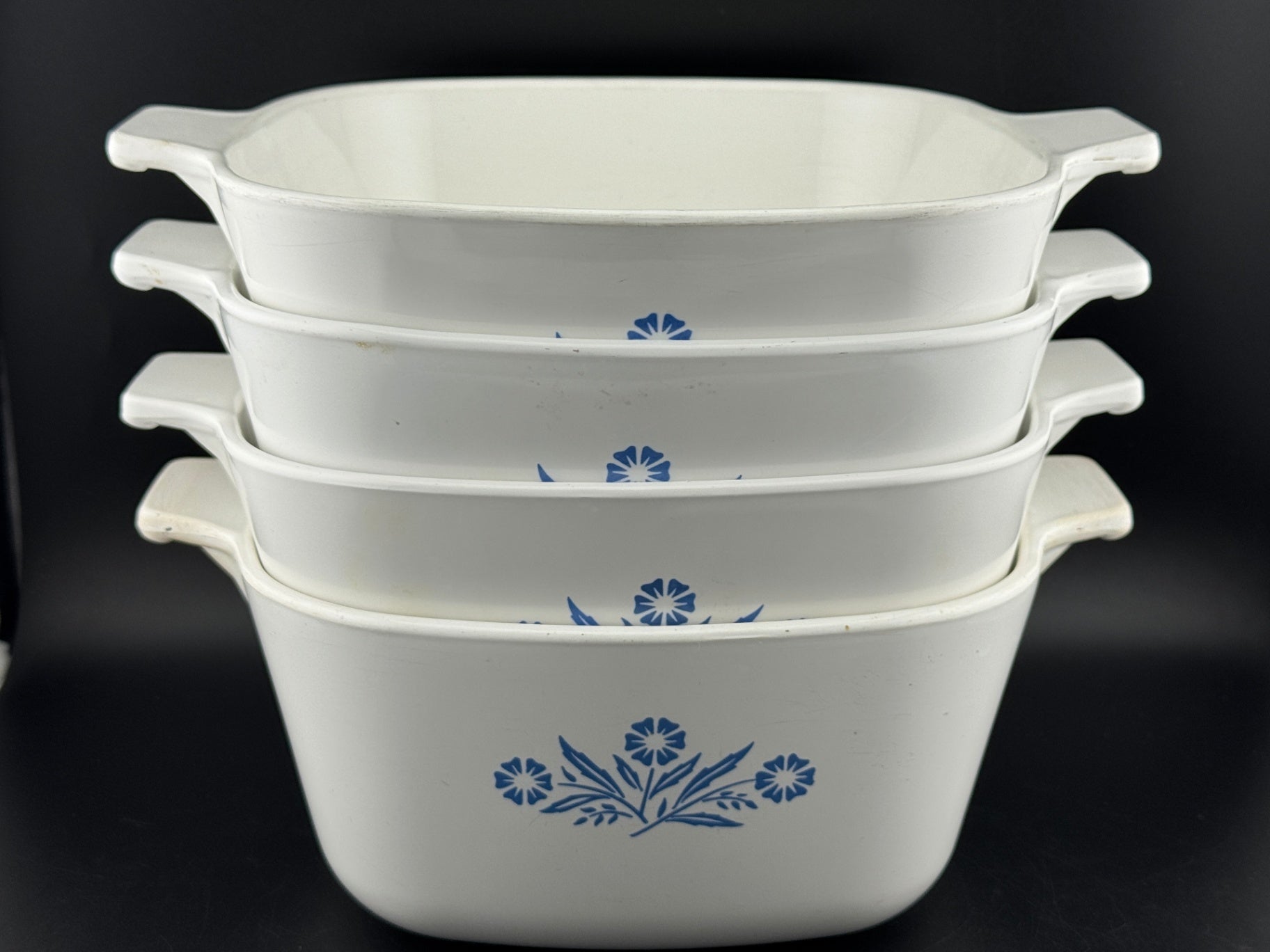 Cornflower Blue by Corning -  1.75 Quart Square Casserole No Lid
