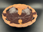 Claire Burke Haind Painted 8.5" Pottery Footed Bowl