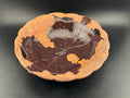 Claire Burke Haind Painted 8.5" Pottery Footed Bowl