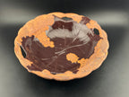 Claire Burke Haind Painted 8.5" Pottery Footed Bowl