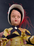 Vintage Doll in a Cloche