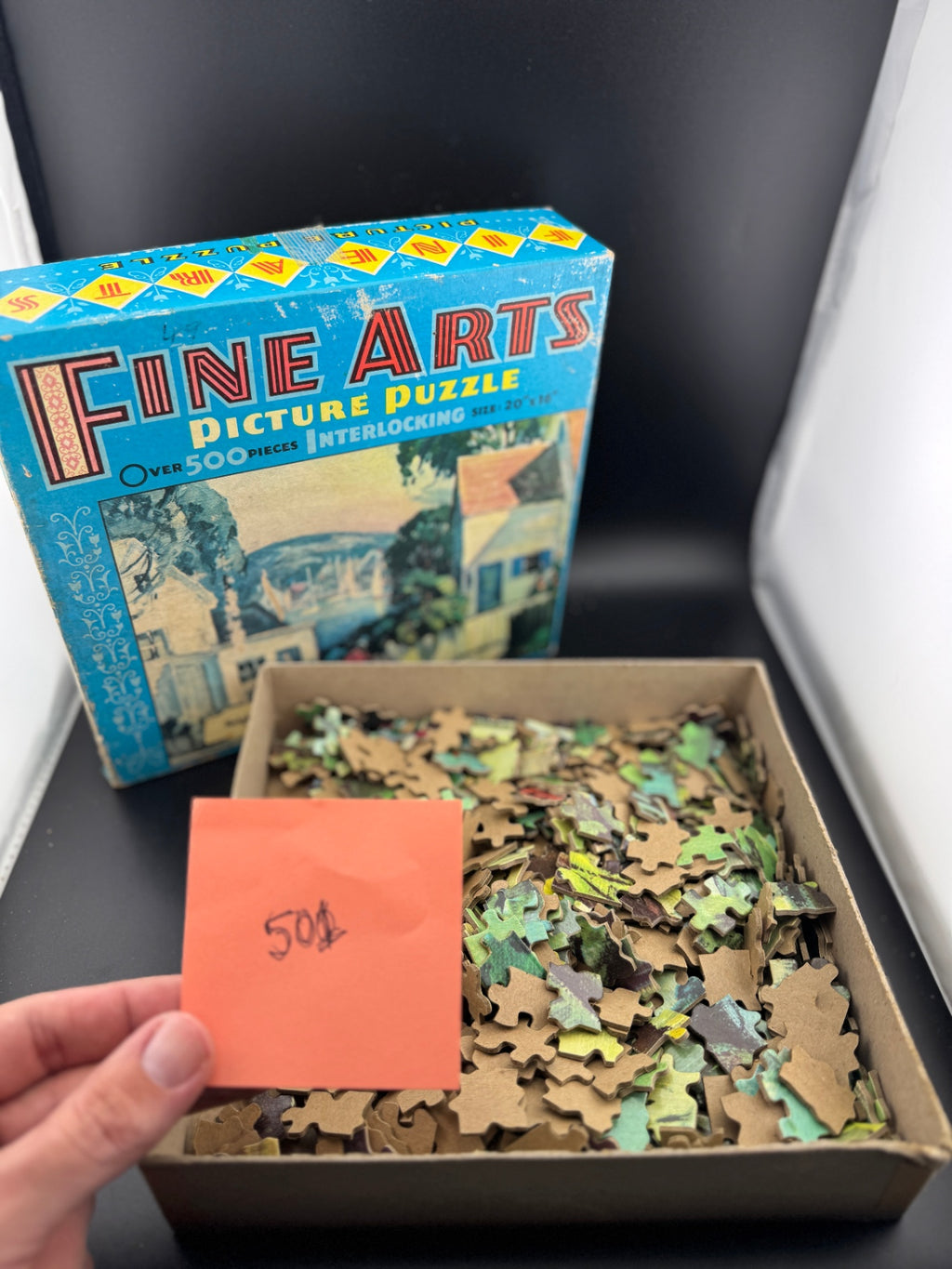 Vintage Fine Arts Puzzle - Neighbors