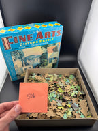 Vintage Fine Arts Puzzle - Neighbors