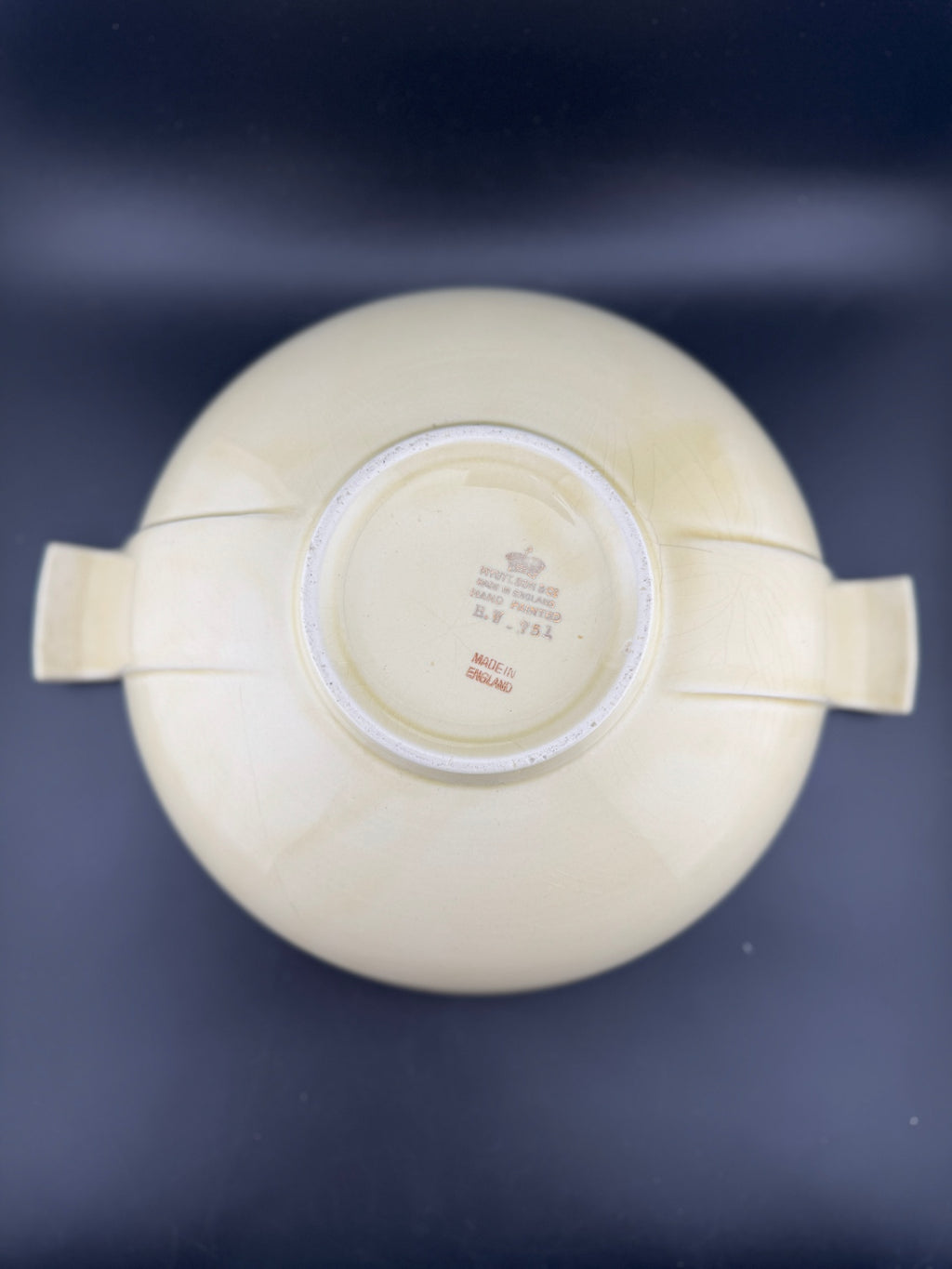 Myott, Son & Co. Hand Painted Bowl