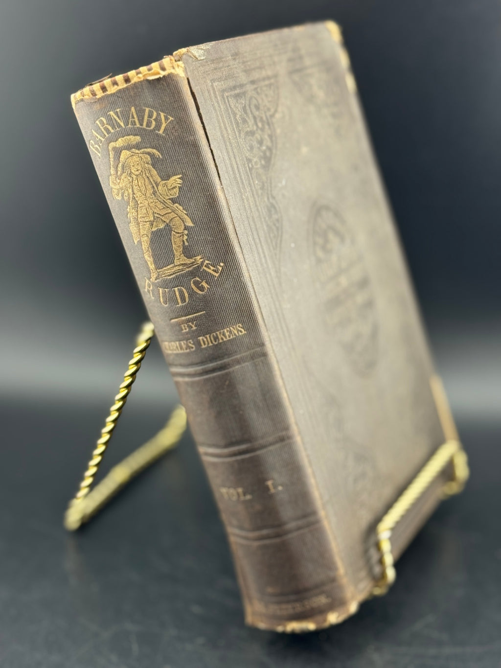 Charles Dickens "Barnaby Ridge - Volume I" - The Peterson's Duodecimo Edition