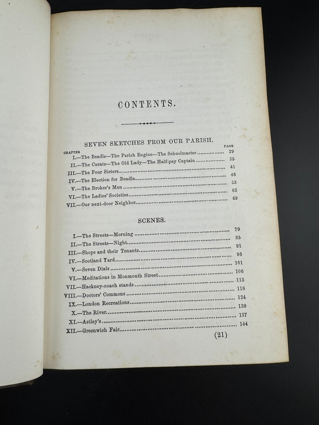 Charles Dickens - Sketches by Boz Volume I