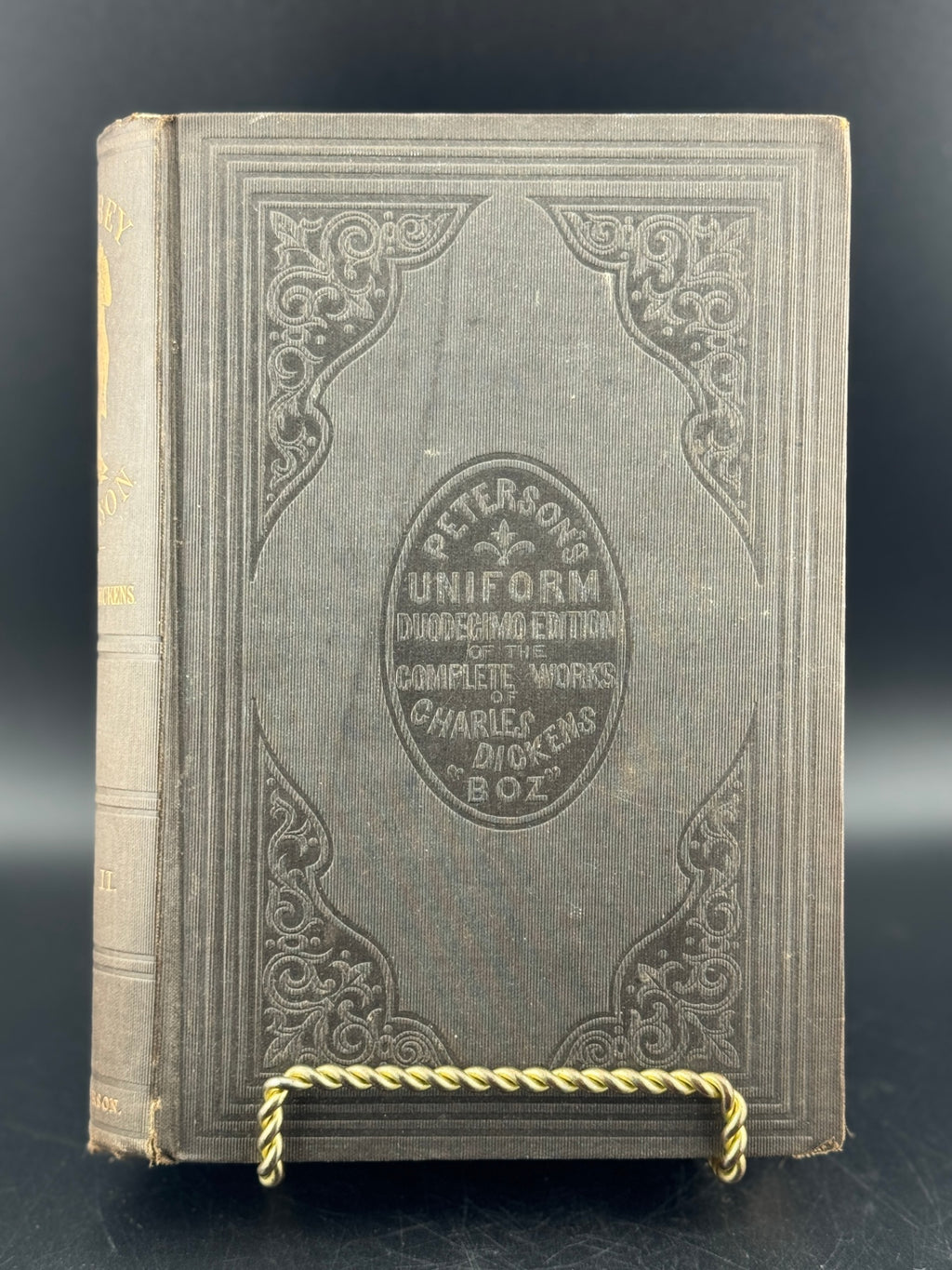 Charles Dickens "Dombey and Son - Volume II" - The Peterson's Duodecimo Edition
