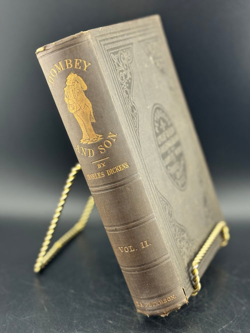 Charles Dickens "Dombey and Son - Volume II" - The Peterson's Duodecimo Edition