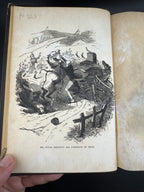 Charles Dickens "Martin Chuzzlewit - Volume II" - The Peterson's Duodecimo Edition
