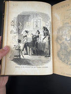 Charles Dickens "Martin Chuzzlewit - Volume I" - The Peterson's Duodecimo Edition