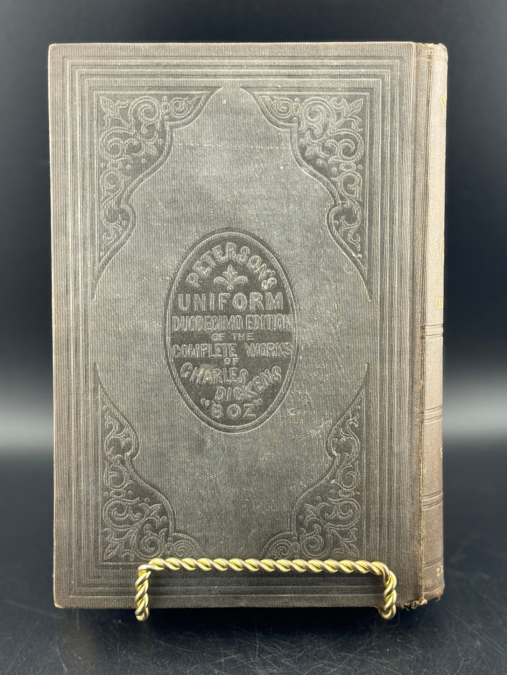 Charles Dickens "Dombey and Son - Volume I" - The Peterson's Duodecimo Edition