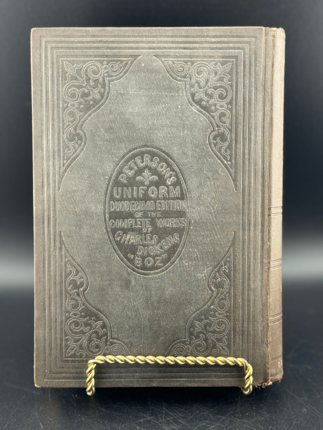 Charles Dickens "Dombey and Son - Volume I" - The Peterson's Duodecimo Edition