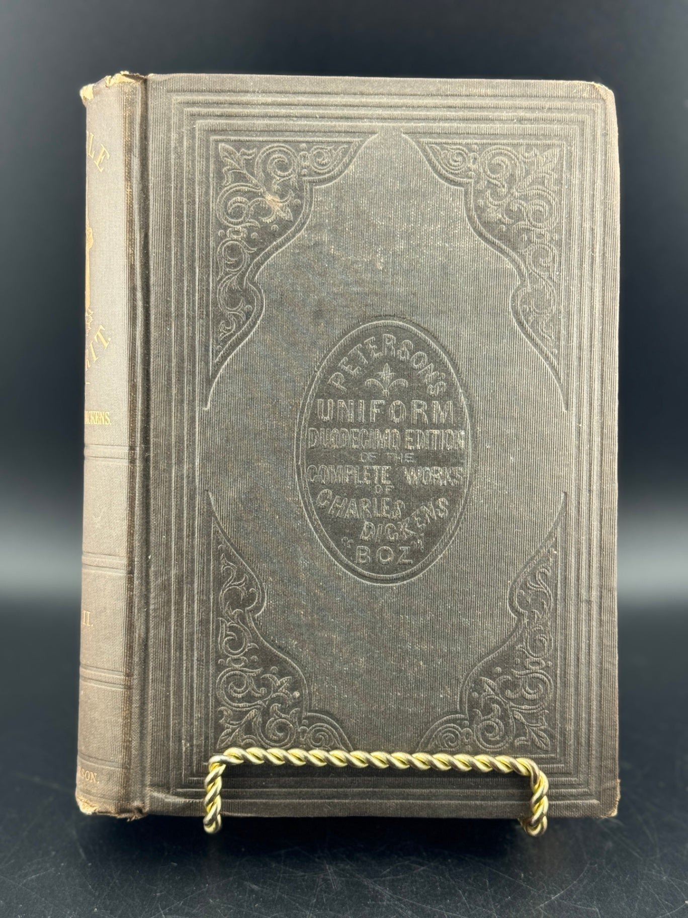 Charles Dickens "Little Dorrit - Volume II" - The Peterson's Duodecimo Edition
