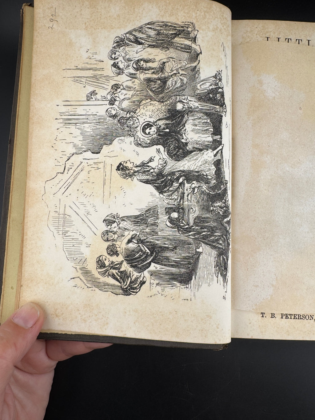 Charles Dickens "Little Dorrit - Volume I" - The Peterson's Duodecimo Edition
