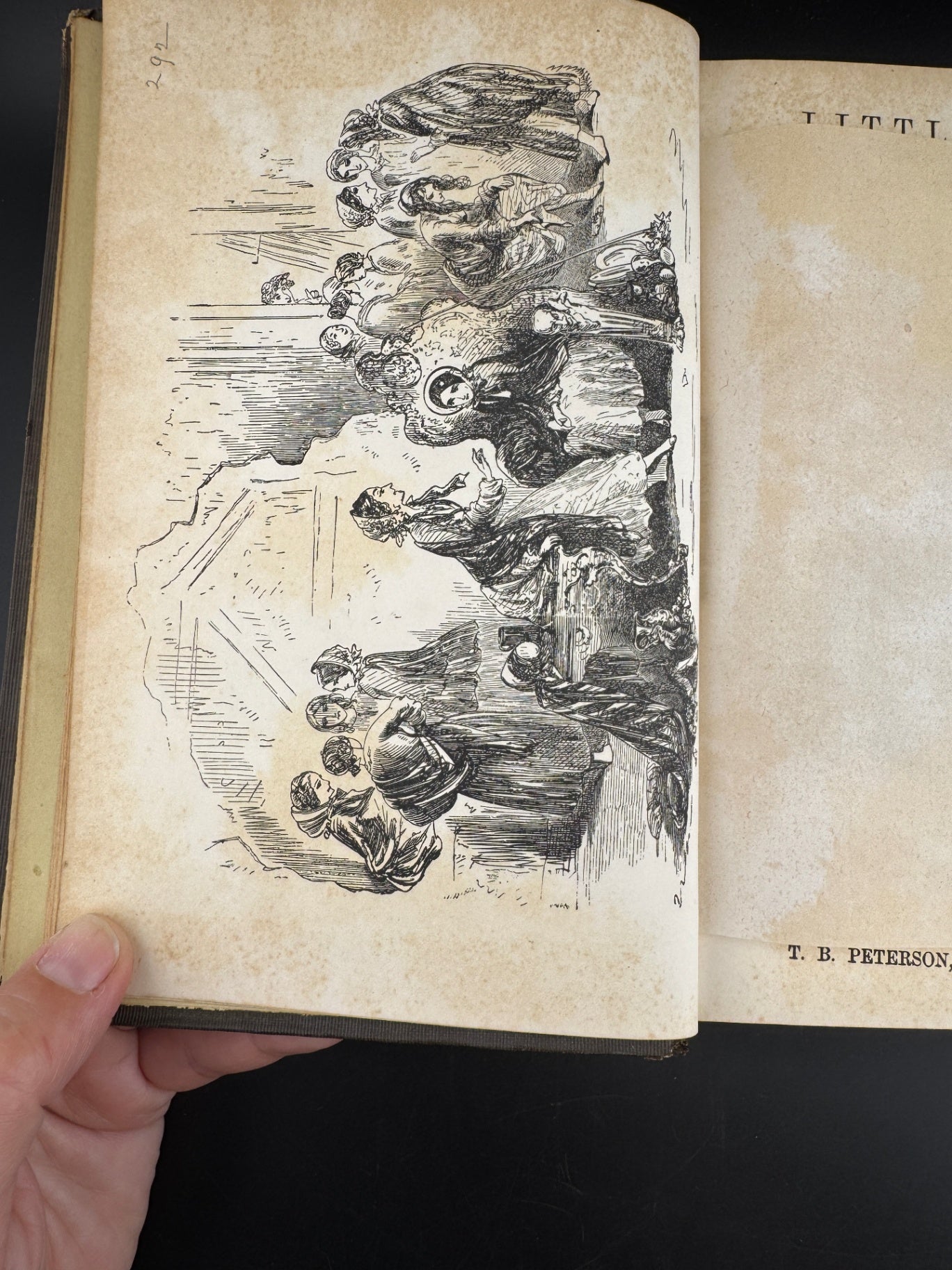 Charles Dickens "Little Dorrit - Volume I" - The Peterson's Duodecimo Edition