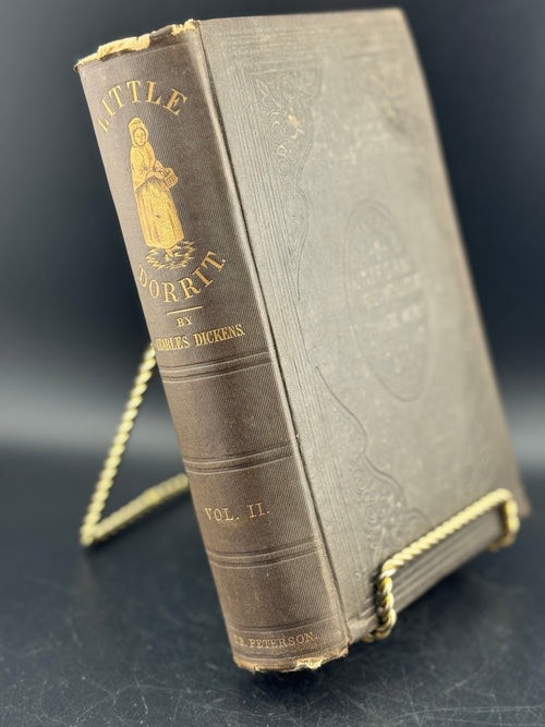 Charles Dickens "Little Dorrit - Volume II" - The Peterson's Duodecimo Edition