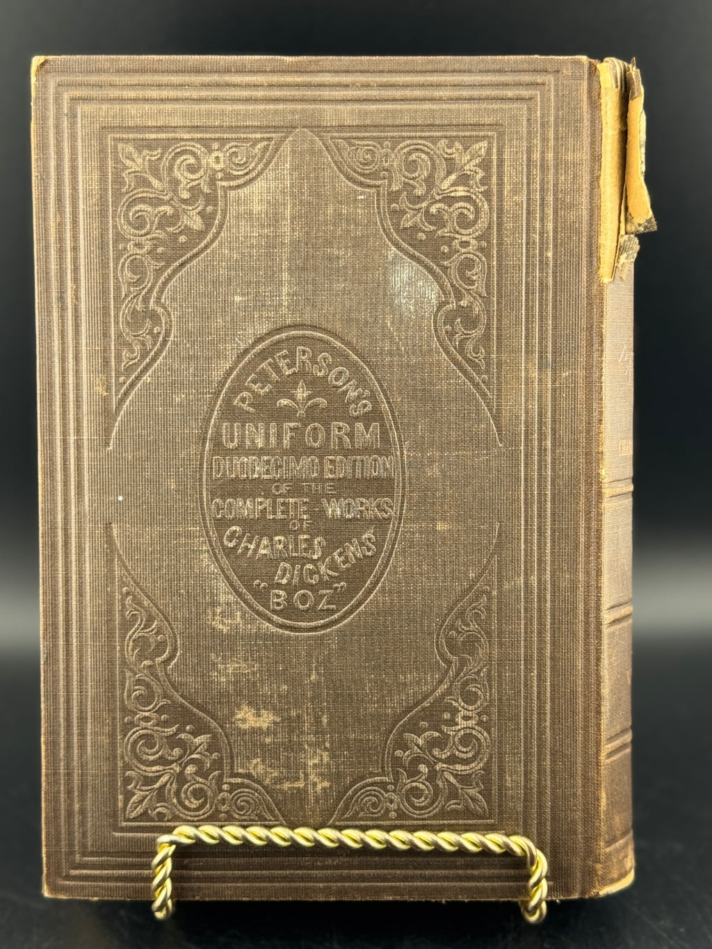 Charles Dickens "Pickwick Papers - Volume II" - The Peterson's Duodecimo Edition