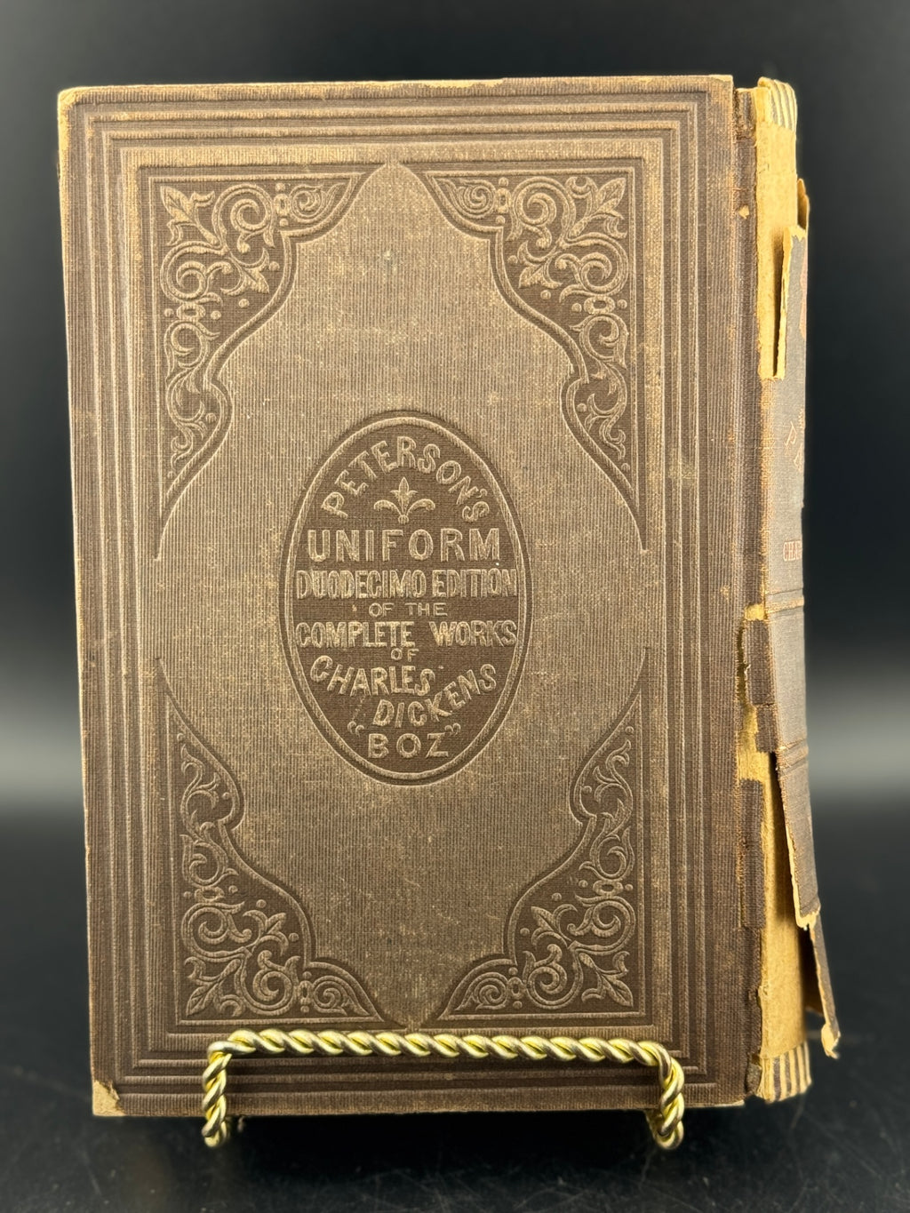 Charles Dickens "Pickwick Papers - Volume I" - The Peterson's Duodecimo Edition