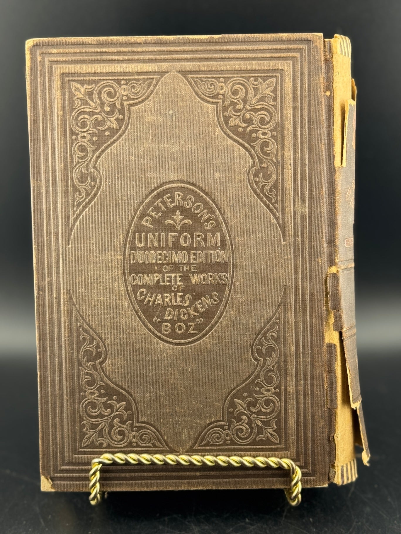 Charles Dickens "Pickwick Papers - Volume I" - The Peterson's Duodecimo Edition