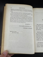 Charles Dickens "Pickwick Papers - Volume I" - The Peterson's Duodecimo Edition