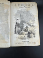Charles Dickens "Little Dorrit - Volume I" - The Peterson's Duodecimo Edition