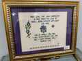 Hebrews 13:5 Cross Stitch