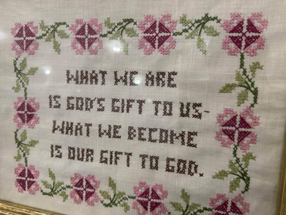 What We Are Cross Stitch