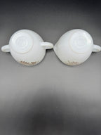 Federal Glass Golden Glory Creamer Set