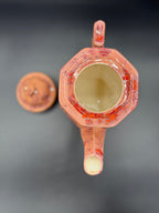 Mid Century Splatter Glaze Teapot