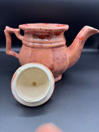Mid Century Splatter Glaze Teapot
