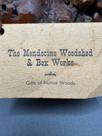Mendocino Woodshed Candle Holder NWT