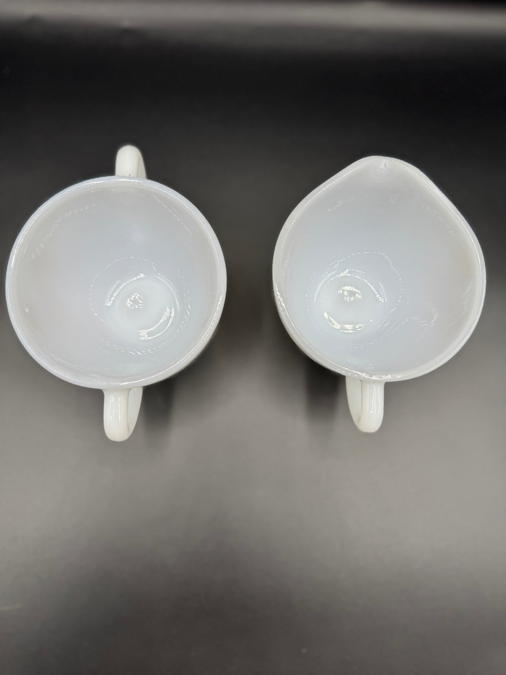 Federal Glass Golden Glory Creamer Set