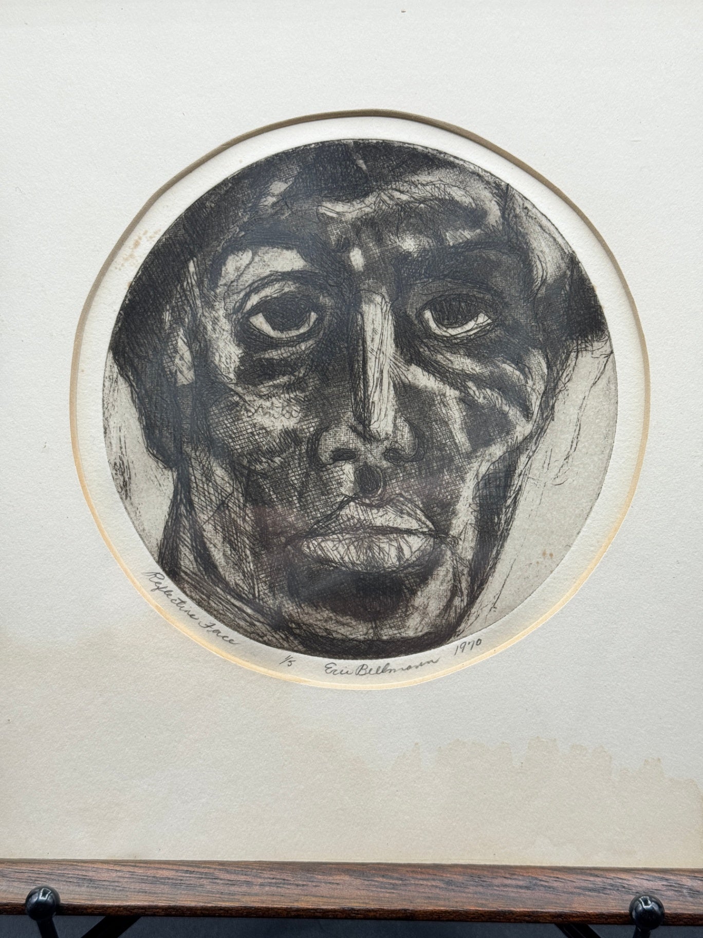 "Reflective Face" by Eric Bellman