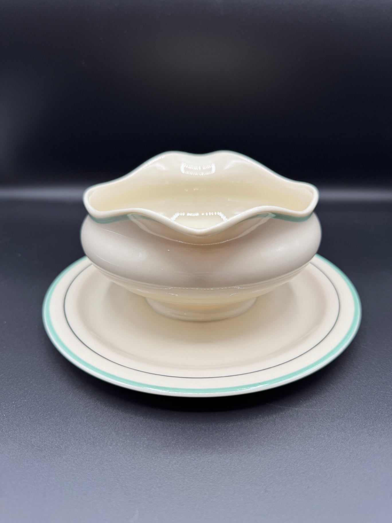 VTG Syracuse China Gravy Boat