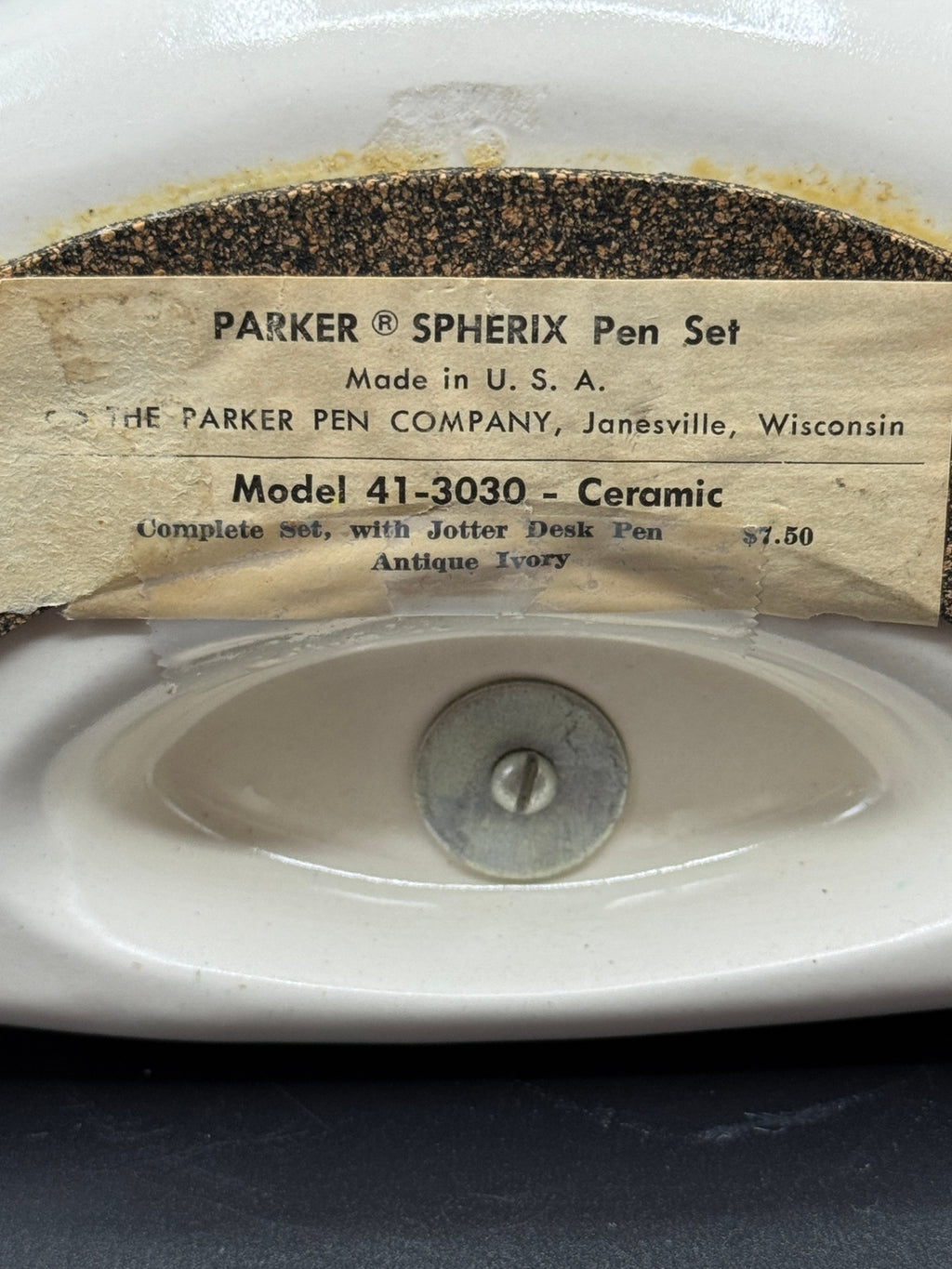Parker Spherix Pen Holder & Ashtray